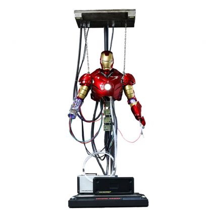 Figura Iron Man Mark III Construction Version Marvel Comics Movie Masterpiece Hot Toys